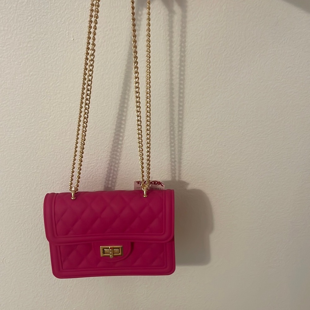 Pink small shoulder/hand bag